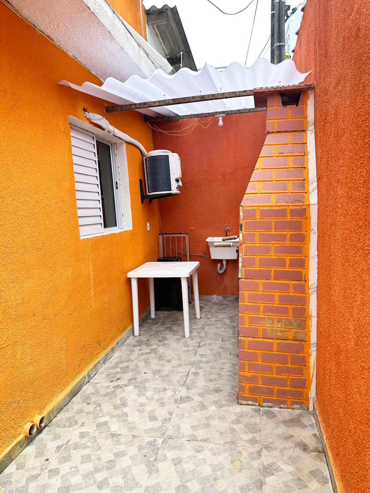Lindo Casa Com Piscina E Churrasco, Perto Do Mar Praia Grande (Santos)